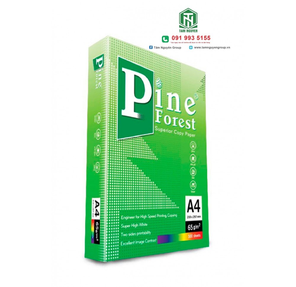 Giấy Pine Forest khổ A4- ĐL65