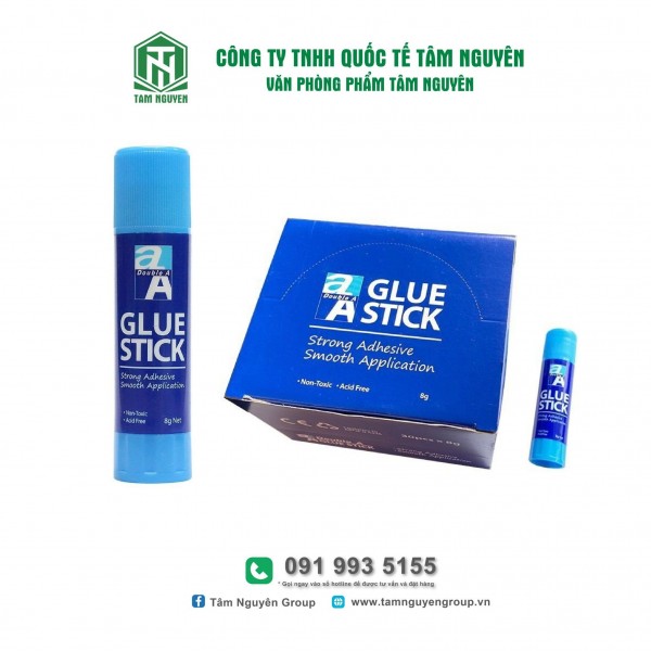 Hồ khô Glue Stick Double A 8g (30 lọ/h)