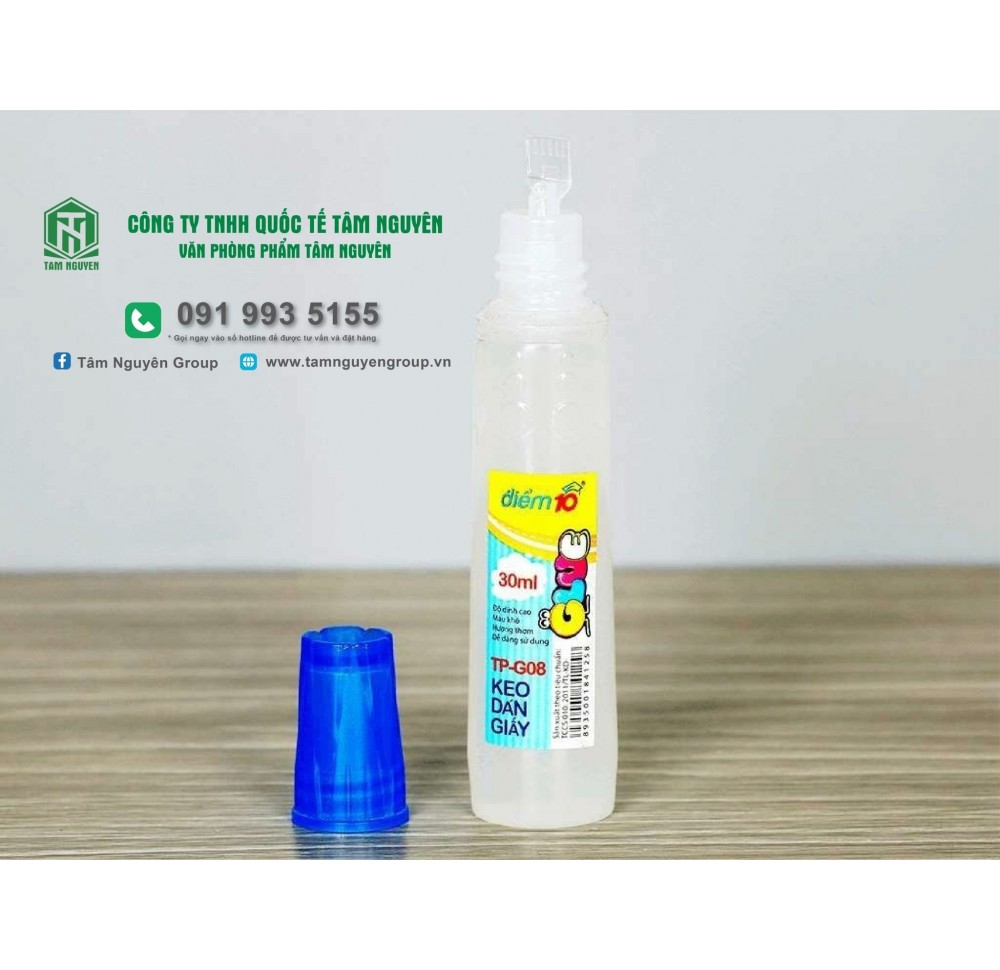 Keo dán TP- G08 loại 30ml (12 lọ/ lốc)