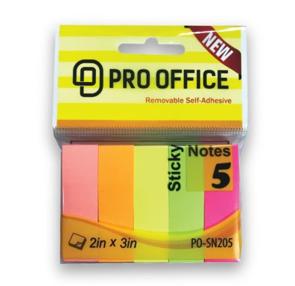 Giấy Note 5 màu Pro - Office 305