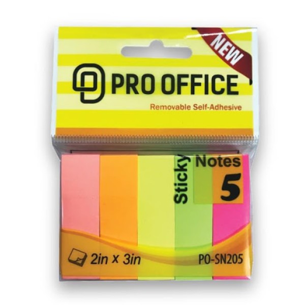 Giấy Note 5 màu Pro - Office 305